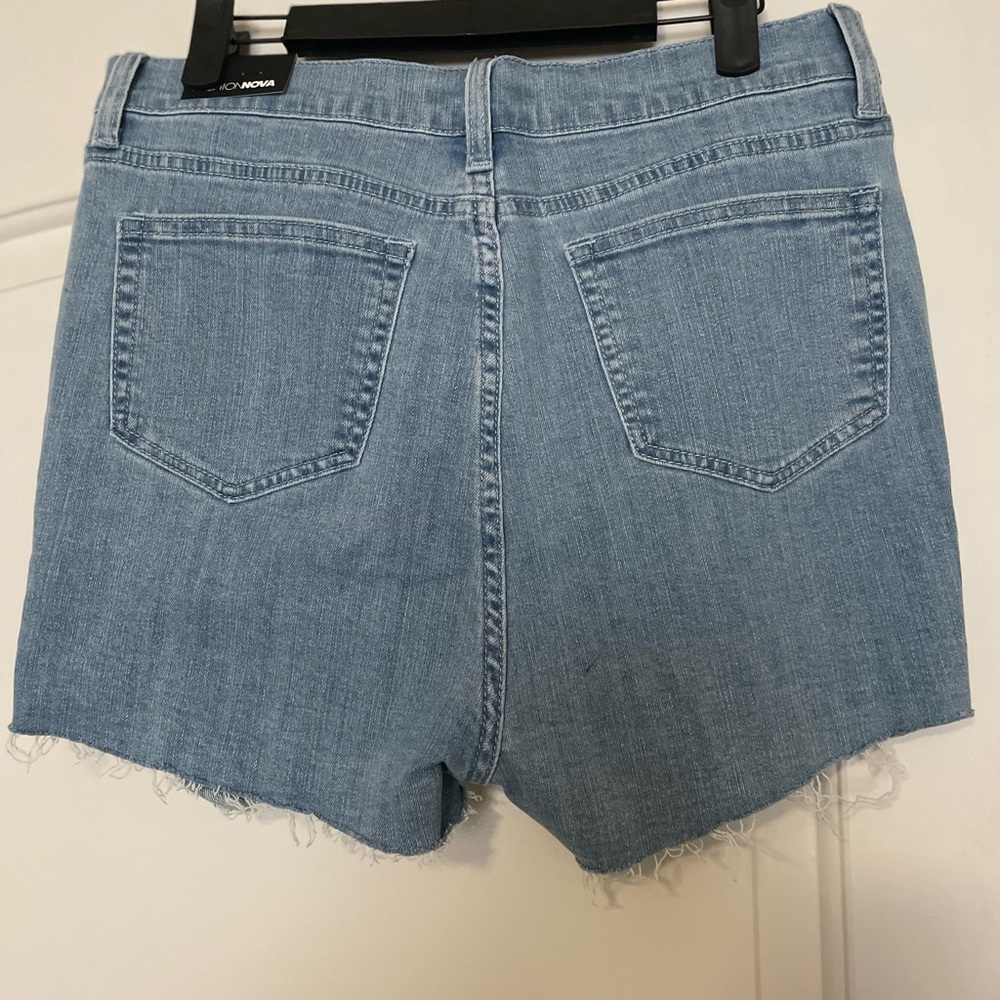 (New) Fashion Nova Distressed Denim Shorts - Picture 2 of 2